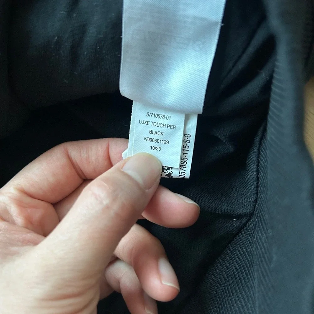 Banana Republic Factory Luxe‎ Touch Performance Bomber Jacket Black Mens Small